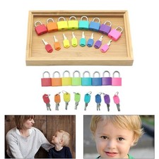 8pcs Matching Games Lock Set