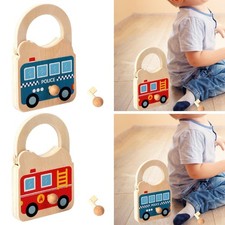 Kids Learning Lock and Key Car