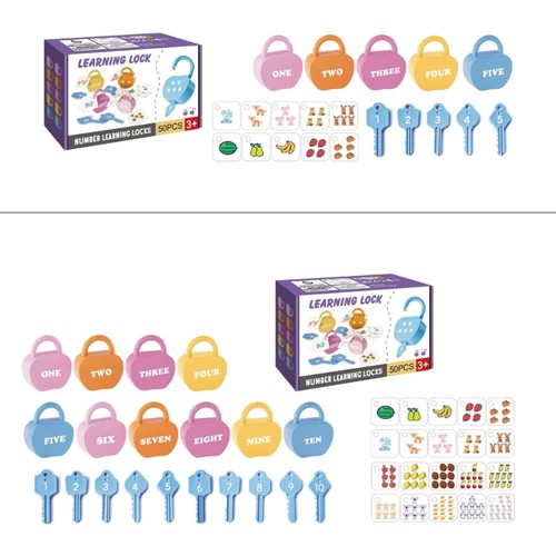 Children lock and key - and,