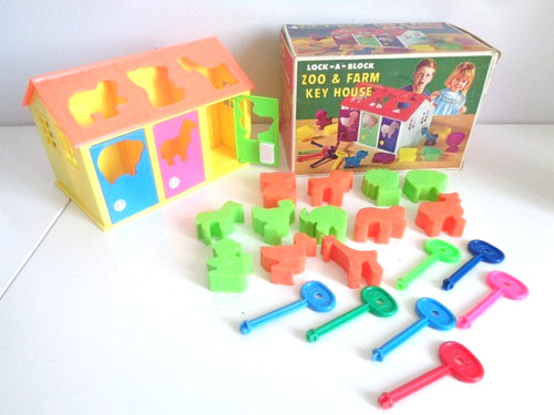 Vintage hong toy lock - toy,