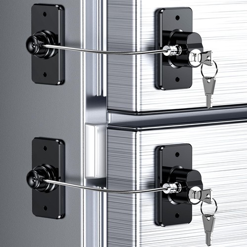 Pack refrigerator locks - 2,