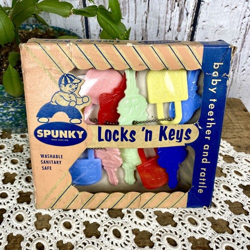 Vintage baby toys spunky locks - vintage,