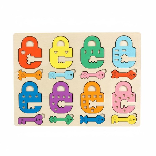 Lock and key game board - board, fine