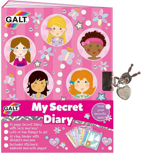 Secret diary with lock - my, and