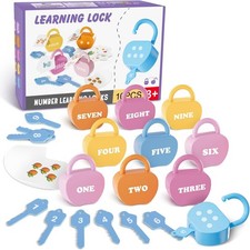 10 Set Locks and Key Toys for