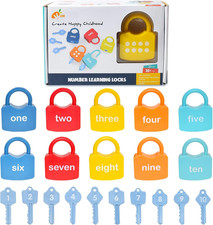 ZIB 20PCS Lock and Key Toy