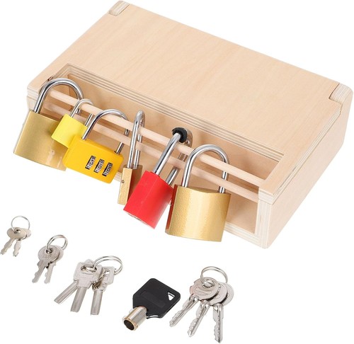 Montessori lock and - and, key