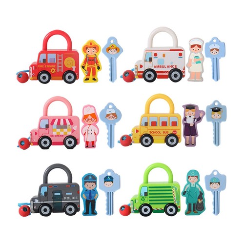 Kids learning locks - learning,